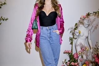 Wydekoltowana Gąsiewska na premierze marki bieliźnianej. Aż trudno oderwać od niej wzrok 