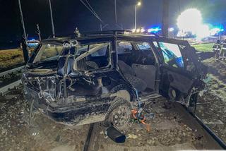 Wypadek na przejeździe kolejowym między Boguszycami i Dąbrową