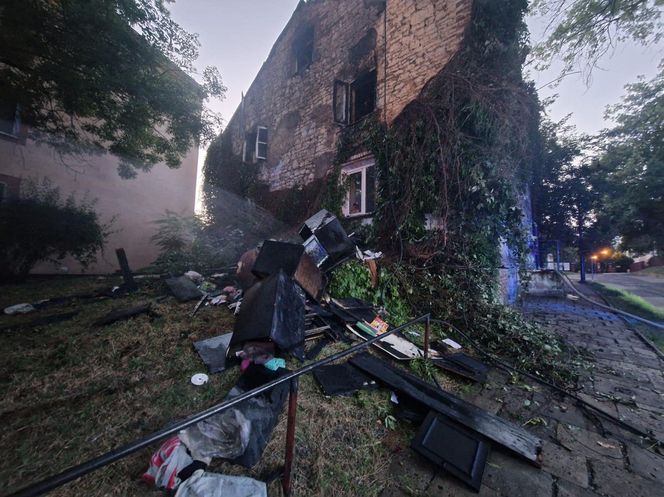 Tragiczny pożar w Lublinie. Dwie osoby nie żyją