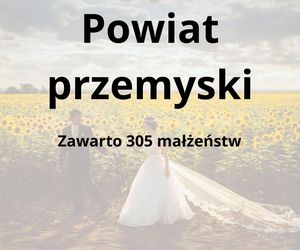 W tych powiatach na Podkarpaciu zawarto najwięcej małżeństw 