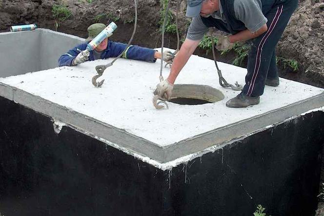Szambo betonowe - zbiornik gotowy