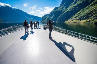 Aż 80% części zewnętrznej Future of the Fjords dostępne jest dla pasażerów