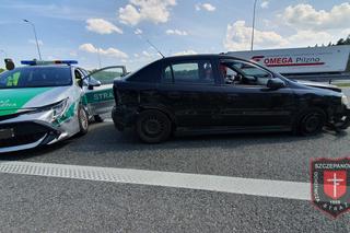 Pościg Straży Granicznej za Gruzinem przewożącym Syryjczyków