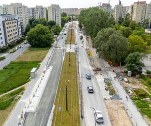 Tramwaj na Stegny w Warszawie