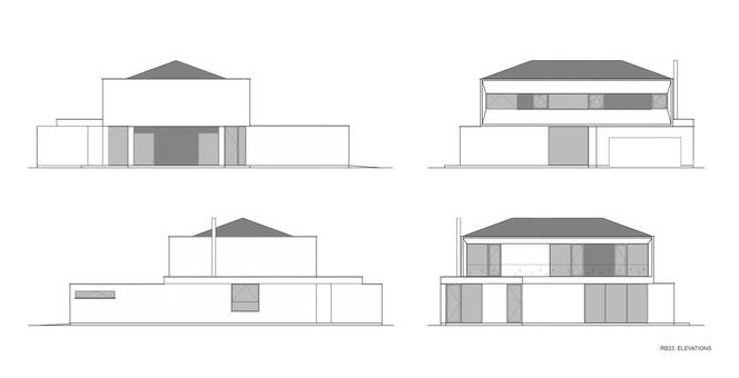 Dom RB23 pod Warszawą projektu biura Pawel Lis Architekci