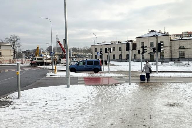 Skrzyżowanie ul. Zwycięstwa i Kolejowej