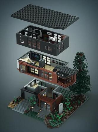 LEGO Ideas - Zmierzch: Dom Cullenów