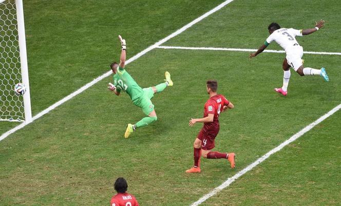 Portugalia - Ghana, Brazylia 2014, Asamoah Gyan