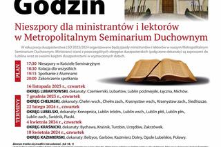 Liturgia Godzin dla ministrantów i lektorów w seminarium, 4 kwietnia przedostatnie spotkanie