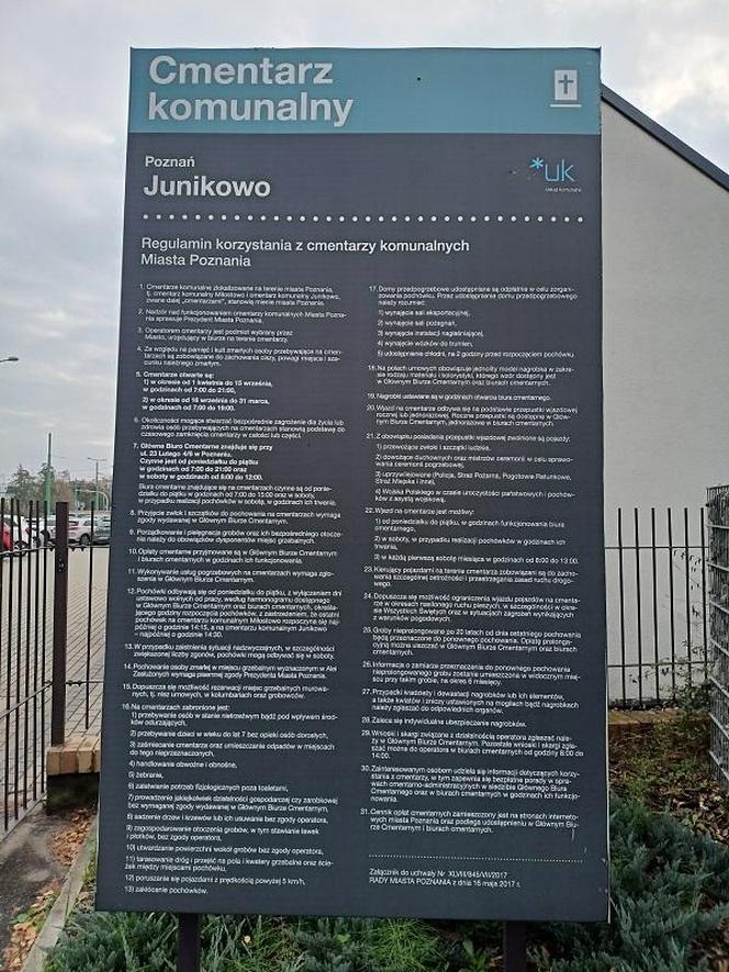 Cmentarz Junikowo Poznań