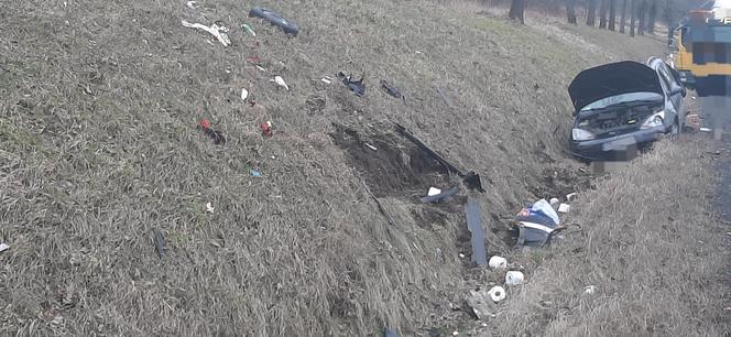 Groźny wypadek pod Mysłowem