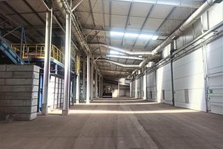 Hala hermetyzacyjna w Zakładzie Odzysku i Unieszkodliwiania Odpadów w Dąbrówce  Małej. 