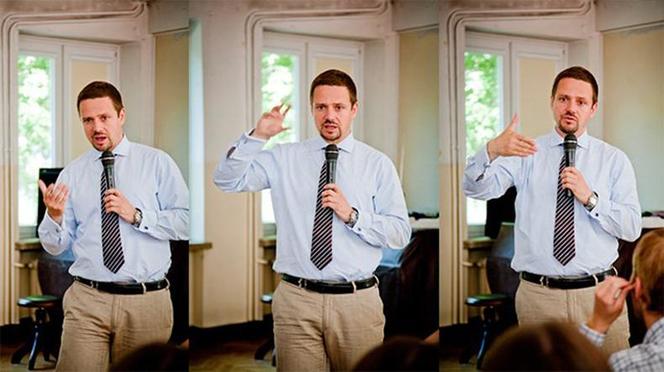 Tak kilkanaście lat temu wyglądał Rafał Trzaskowski