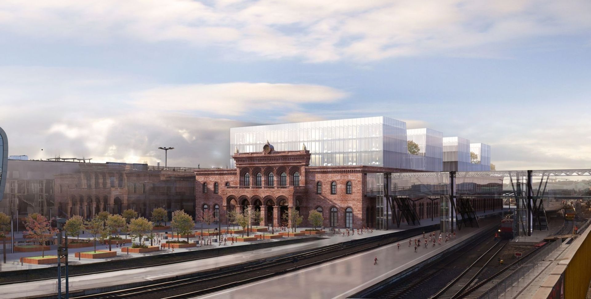 Nowy stary dworzec w Poznaniu