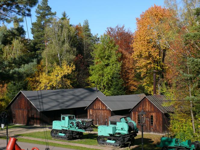 Drewniane budynki kieratów i Kotłowni z XIX wieku