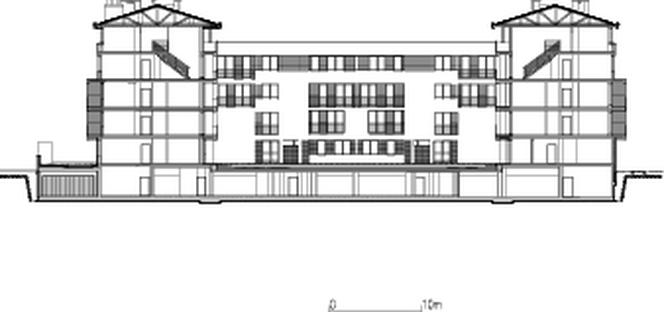 Osiedle Wróblewo - przekrój