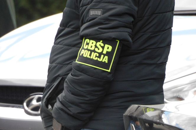 Tajemnicza akcja CBŚP w Piasecznie. Jedna osoba zatrzymana