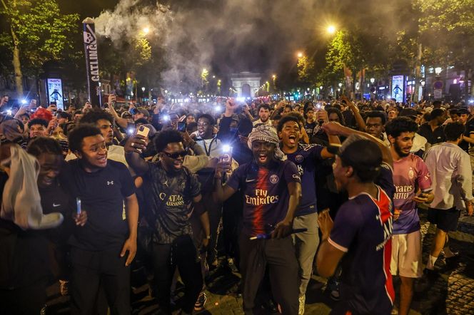 Zamieszki po triumfie PSG w finale Ligi Mistrzów