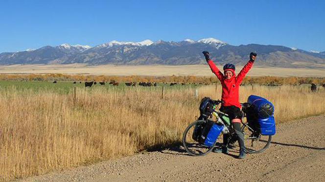 Niesamowita podróż Marii Garus! Katowiczanka jedzie rowerem wzdłuż obu Ameryk!