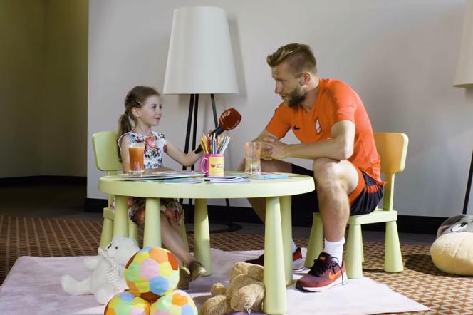 Najsłodszy wywiad polskich piłkarzy! Przeprowadziła go sześciolatka