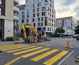 Przebudowa ul. Okrzei w Warszawie
