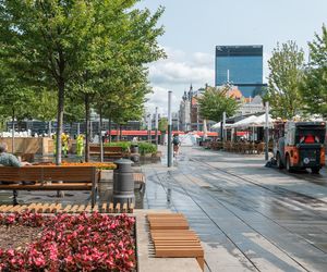 Najdziwniejszy rynek w województwie śląskim. To nie plac, to archipelag wysp