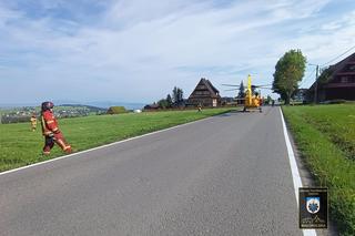 16-latek ofiarą śmiertelną wypadku w Bustryku. Potrącił go kierujący ciężarówką [ZDJĘCIA].