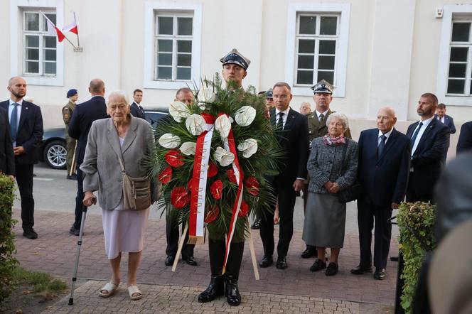 Andrzej Duda w Wieluniu na uroczystościach rocznicy wybuchu II wojny światowej