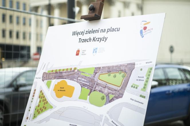 Plac Trzech Krzyży w Warszawie 