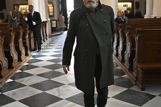 Daniel Olbrychski na pogrzebie Zofii Kucówny