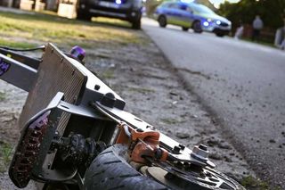 Krynka: Poważny wypadek na hulajnodze