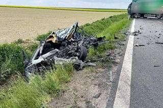 Tragiczny wypadek w Bieńkowicach pod Raciborzem. Nie żyje mężczyzna