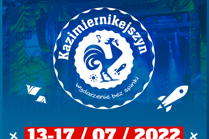 Kazimiernikejszyn 2022: ØRGANEK i T.Love pierwszymi gwiazdami tegorocznej edycji festiwalu bez spinki! 