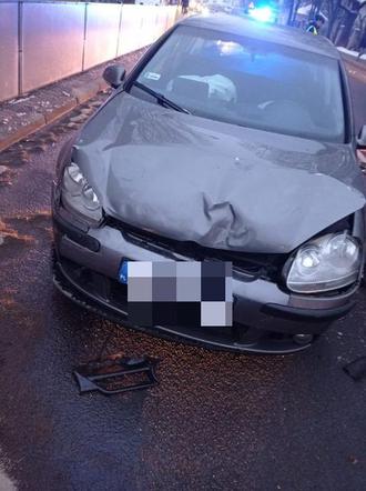 Podkarpackie. Pijany syn policjanta spowodował wypadek [ZDJĘCIA]