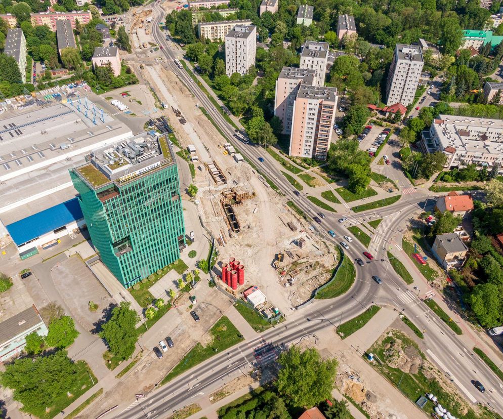Budowa szybkiego tramwaju w Krakowie 