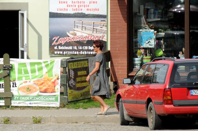 Jolanta Kwaśniewska na zakupach