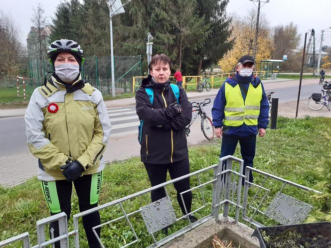 Iławscy rowerzyści uczcili 11 listopada