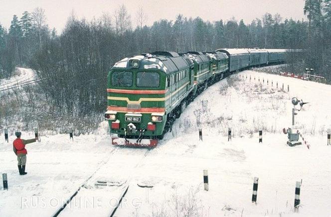 Nuklearny pociąg widziany w Rosji. Jedzie w stronę Ukrainy. Putin uderzy bronią atomową?