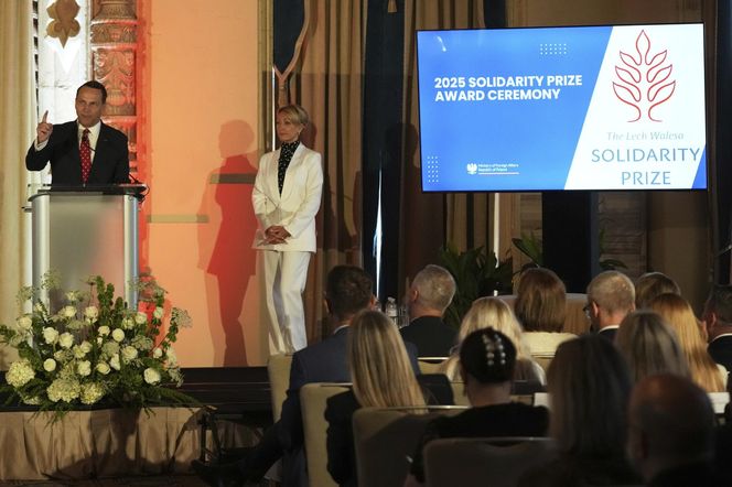 Anna Kalczyńska w USA z Radosławem Sikorskim i Marco Rubio