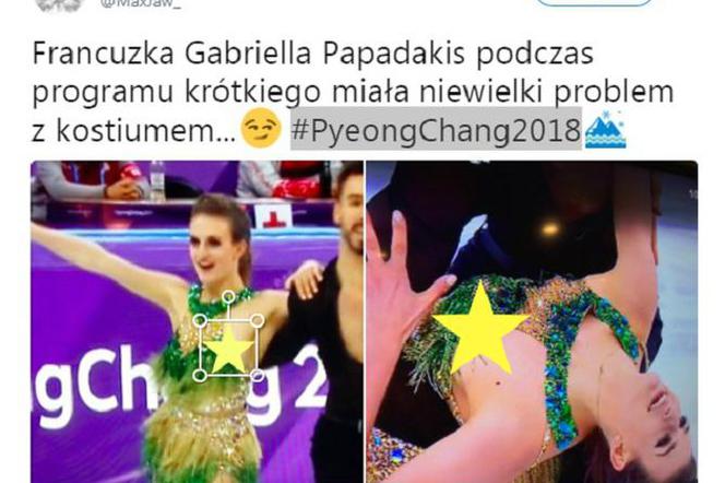 Pjongczang 2018: naga pierś w roli głównej. Ten moment zapamiętają wszyscy [FOTO]