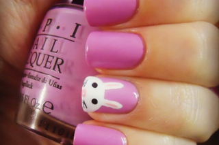 manicure na wielkanoc