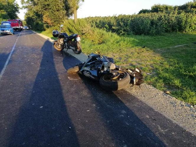Pantalowice. Tragiczny wypadek motocyklisty [ZDJĘCIA]