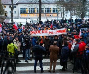 Protest zulowców i pracowników leśnych w Bieszczadach. To efekt decyzji ministry klimatu