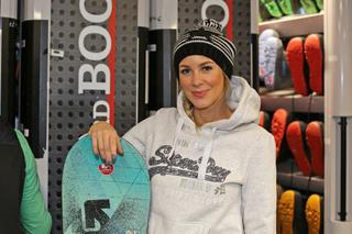 Ania Nowak kocha snowboard