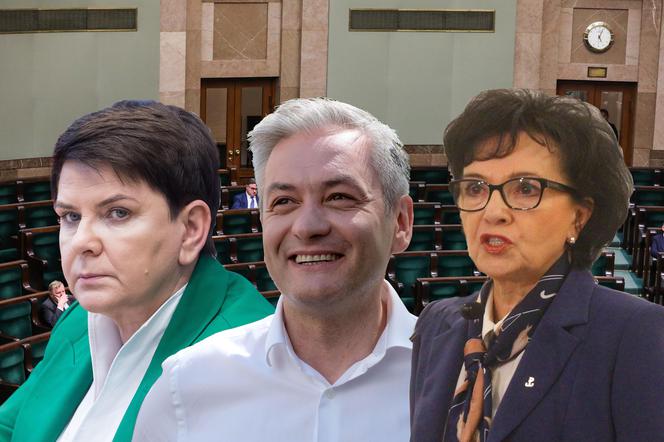 Beata Szydło, Robert Biedroń, Elżbieta Witek