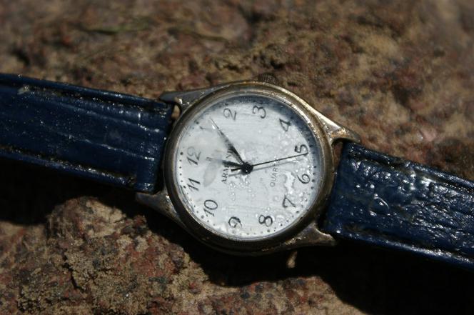 Zegarek znaleziony przy zwłokach