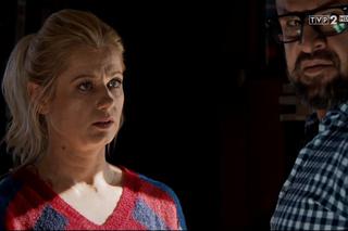 M jak miłość, odc. 1457. Andrzejek (Tomasz Oświeciński), Marzenka (Olga Szomańska)