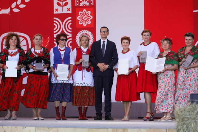 Święto Wdzięczni Polskiej Wsi w Miętnem koło Garwolina z udziałem premiera i ministrów