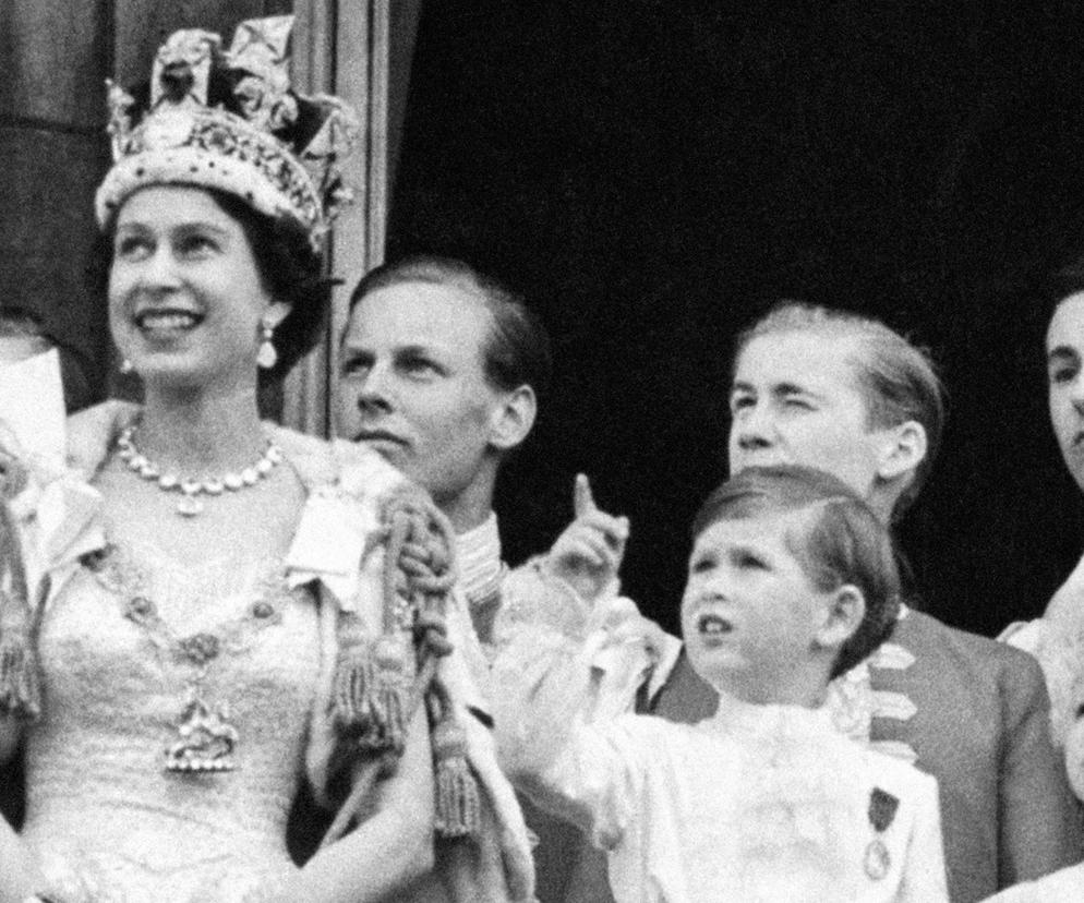 Królowa Elżbieta II z dziećmi