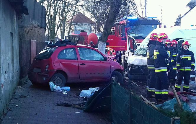 Wypadek w Karczewie